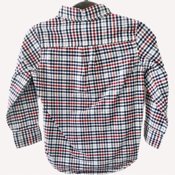 2 for $10/GAP Plaid Oxford Button-up Shirt - Picture 2 of 10